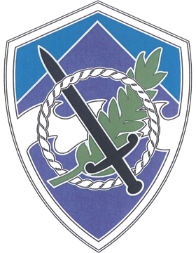 US Army 350th Civil Affairs Command Combat Service Identification Badge