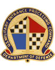 US Army Military Entrance and Processing command Unit Crest - Saunders Military Insignia