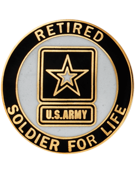 US Army Retired Service Miniature Badge