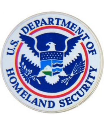 Department of Homeland Security Metal Pin