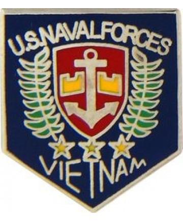 US Naval Forces VIETNAM metal hat pin - Saunders Military Insignia