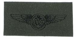 Us Navy Aircrew Wings In Subdued Cloth - Saunders Military Insignia