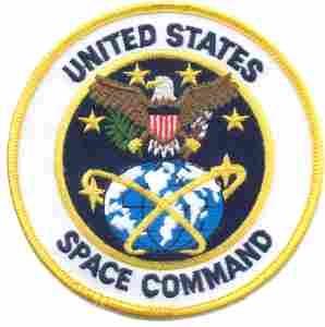US SPACE COMMAND Patch