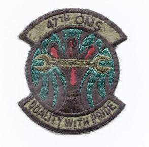 47th Organizational Maintenance Squadron Patch