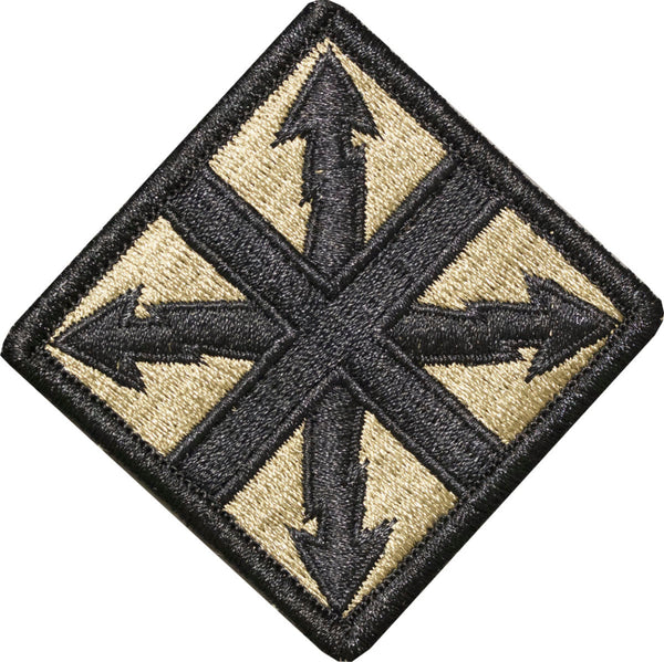 142nd Signal Brigade Alabama National Guard OCP patch with Fastener backing
