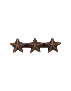 Bronze Star 3 stars on a bar Ribbon Device