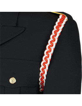 red cord army dress uniform RED SHOULDER CORD
