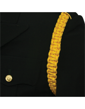 Cavalry Yellow Uniform Shoulder Cord - Saunders Military Insignia