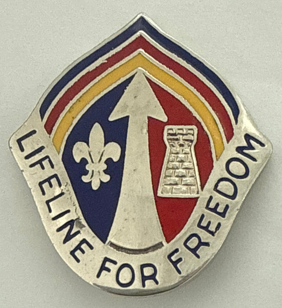 35th Signal Brigade Unit Crest - Lifeline For Freedom