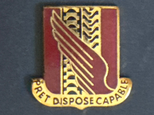 US Army Supply and Transport BN Unit Crest