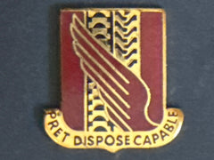 US Army Supply and Transport BN Unit Crest by Saunders Military Insignia