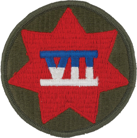 7th Army Corps Color Patch