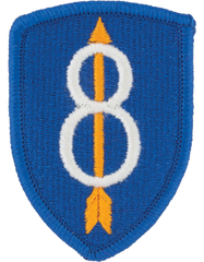 8th Infantry Division Full Color Patch