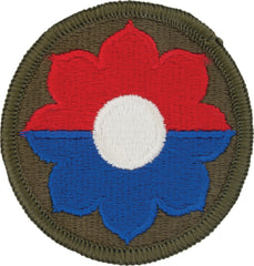 9th Infantry Division full color patch