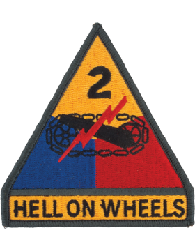 2nd Armored Division Full Color Patch