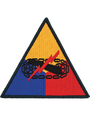 Armored Headquarters Color Patch