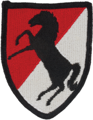 11th Armored Cavalry Full Color Patch