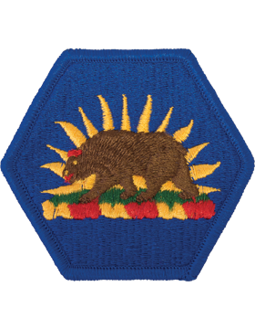 California National Guard Official Color Patch