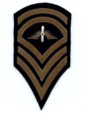 WWII AFF Technical Sergent Rank Insignia,