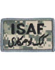 ISAF ACU US Army cloth patch