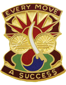 US Army 3rd Transportation Battalion Unit Crest