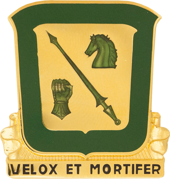 US Army 18th Cavalry Regiment Unit Crest