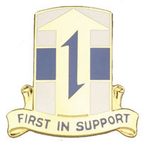 US Army 21st Sustainment Command Unit Crest