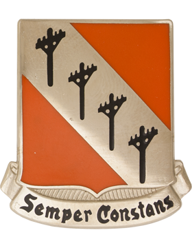 51st Signal Battalion 'Semper Constans' Unit Crest