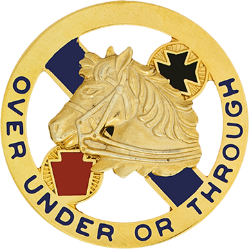 US Army 104th Cavalry Regiment Unit Crest