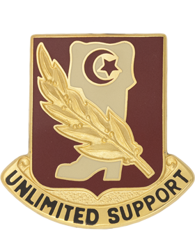 105th Support Battalion Unit Crest