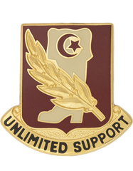 105th Support Battalion Unit Crest