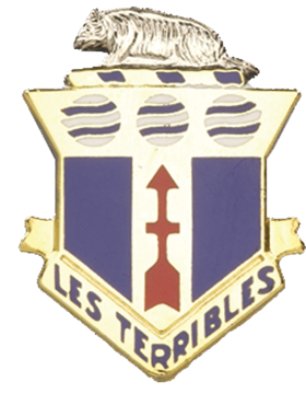 US Army 128th Infantry ARNG Unit Crest