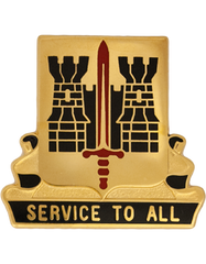 411th Support Battalion Unit Crest