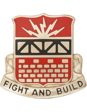 216th Engineer Battalion Unit Crest