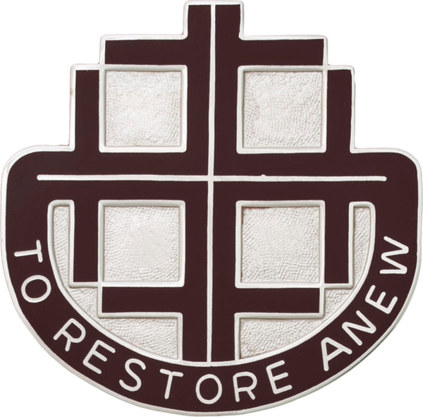 US Army Area Dental Laboratory - Alameda Unit Crest - To Restore Anew