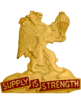 US Army 407th Support Battalion -right facing Unit Crest