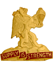 US Army 407th Support Battalion -right facing Unit Crest