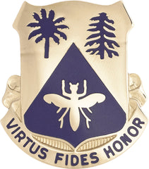 US Army 518th Regiment Basic Combat Training Unit Crest by Saunders Military Insignia