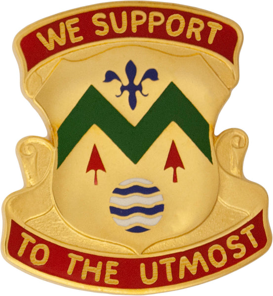 US Army 528th Support Battalion Unit Crest