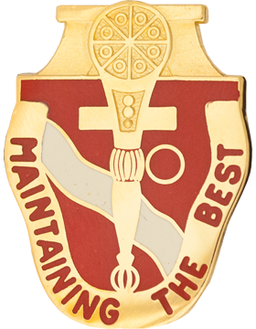 US Army 787th Support Battalion Unit Crest