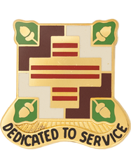 US Army MEDDAC Fort Belvoir Unit Crest