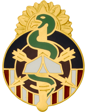 US Army US Army Medical Department Fort Riley Unit Crest - Saunders ...