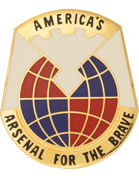 US Army Material Command Unit Crest