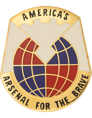 US Army Material Command Unit Crest