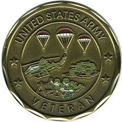 US Army Retired Honor and Country presentation coin