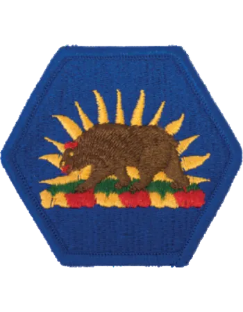 California National Guard Full Color Uniform Patch