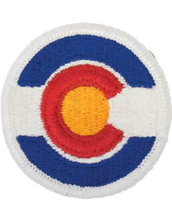 Colorado National Guard Full Color Uniform Patch