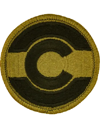 Colorado National Guard OCP Uniform Patch with fastener