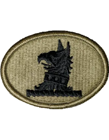 Delaware National Guard OCP or Scorpion Uniform Patch with fastener