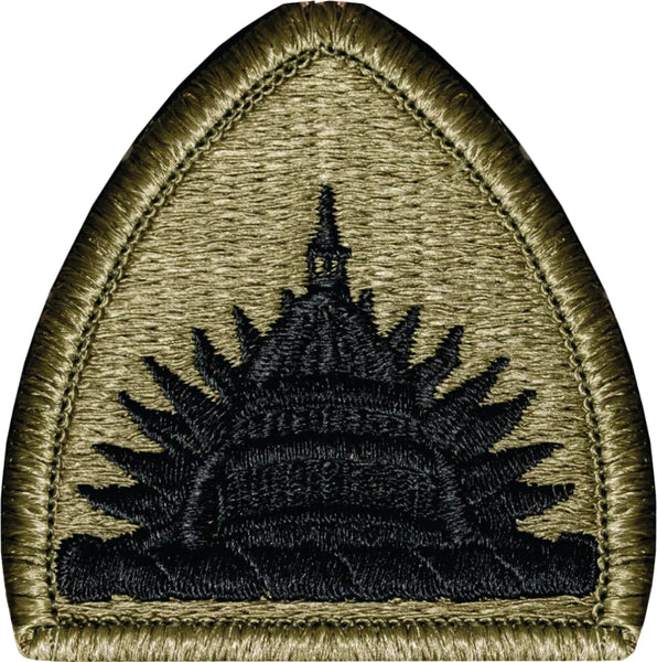District of Columbia National Guard OCP or Scorpion Uniform Patch with fastener